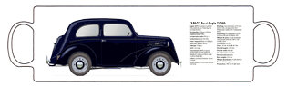 Ford Anglia E494A 1948-53 Mug 2